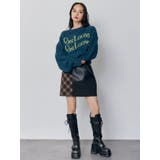 ミニシャギーロゴニット | MURUA | 詳細画像22 