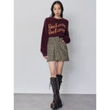 ミニシャギーロゴニット | MURUA | 詳細画像24 