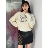 ミニシャギーロゴニット | MURUA | 詳細画像26 