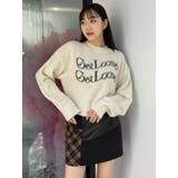 ミニシャギーロゴニット | MURUA | 詳細画像27 