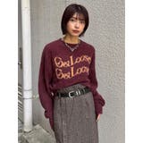 ミニシャギーロゴニット | MURUA | 詳細画像38 