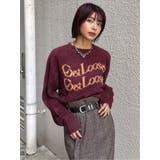 ミニシャギーロゴニット | MURUA | 詳細画像40 