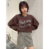 ミニシャギーロゴニット | MURUA | 詳細画像5 