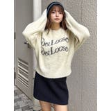 ミニシャギーロゴニット | MURUA | 詳細画像50 