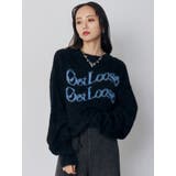 ミニシャギーロゴニット | MURUA | 詳細画像6 