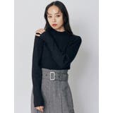 バイカラーラメクロップドニット | MURUA | 詳細画像10 