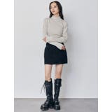 バイカラーラメクロップドニット | MURUA | 詳細画像20 