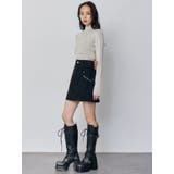 バイカラーラメクロップドニット | MURUA | 詳細画像21 