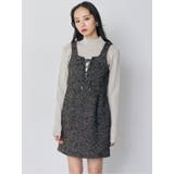 バイカラーラメクロップドニット | MURUA | 詳細画像22 