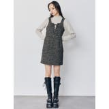 バイカラーラメクロップドニット | MURUA | 詳細画像24 