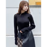 バイカラーラメクロップドニット | MURUA | 詳細画像31 