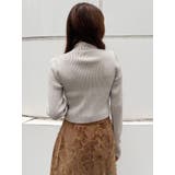 バイカラーラメクロップドニット | MURUA | 詳細画像37 