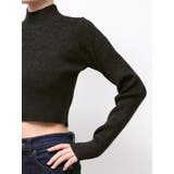 バイカラーラメクロップドニット | MURUA | 詳細画像49 