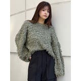 ループヤーンボリュームスリーブニット | MURUA | 詳細画像4