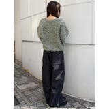 ループヤーンボリュームスリーブニット | MURUA | 詳細画像9