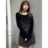 ホルターネックベロアトップス | MURUA | 詳細画像3 