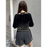 ホルターネックベロアトップス | MURUA | 詳細画像6 