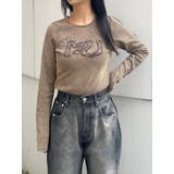 パッチロゴフェードトップス | MURUA | 詳細画像17 