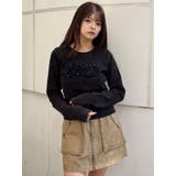 パッチロゴフェードトップス | MURUA | 詳細画像2 