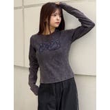 パッチロゴフェードトップス | MURUA | 詳細画像5 