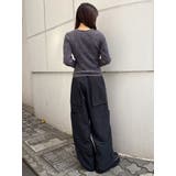 パッチロゴフェードトップス | MURUA | 詳細画像9 