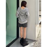 ジップルーズフーディ | MURUA | 詳細画像8 