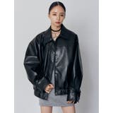 2WAYカラーフェイクレザーブルゾン | MURUA | 詳細画像10