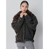 2WAYカラーフェイクレザーブルゾン | MURUA | 詳細画像13