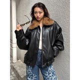 2WAYカラーフェイクレザーブルゾン | MURUA | 詳細画像19
