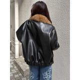 2WAYカラーフェイクレザーブルゾン | MURUA | 詳細画像22