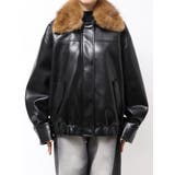 2WAYカラーフェイクレザーブルゾン | MURUA | 詳細画像28