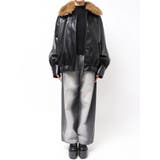 2WAYカラーフェイクレザーブルゾン | MURUA | 詳細画像37