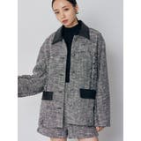 ツイードミドルジャケット | MURUA | 詳細画像1