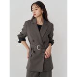 ベルテッドテーラードジャケット【セット販売対象】 | MURUA | 詳細画像11