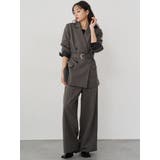 ベルテッドテーラードジャケット【セット販売対象】 | MURUA | 詳細画像18