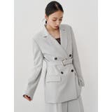 ベルテッドテーラードジャケット【セット販売対象】 | MURUA | 詳細画像29