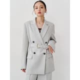 ベルテッドテーラードジャケット【セット販売対象】 | MURUA | 詳細画像3