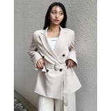 ベルテッドテーラードジャケット【セット販売対象】 | MURUA | 詳細画像42