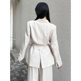 ベルテッドテーラードジャケット【セット販売対象】 | MURUA | 詳細画像43