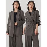 ベルテッドテーラードジャケット【セット販売対象】 | MURUA | 詳細画像5