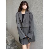 ショートテーラードジャケット【セット販売対象】 | MURUA | 詳細画像17