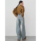 コンパクトフェイクレザーライダースジャケット | MURUA | 詳細画像10 