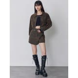 フェイクレザーショートフライトジャケット【セット販売対象】 | MURUA | 詳細画像11 