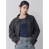 フェイクレザーショートフライトジャケット【セット販売対象】 | MURUA | 詳細画像13 