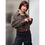 フェイクレザーショートフライトジャケット【セット販売対象】 | MURUA | 詳細画像17 