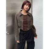 フェイクレザーショートフライトジャケット【セット販売対象】 | MURUA | 詳細画像18 