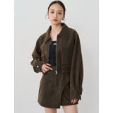 フェイクレザーショートフライトジャケット【セット販売対象】 | MURUA | 詳細画像3 