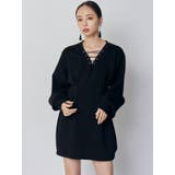 デザインレースアップミニワンピース | MURUA | 詳細画像10 