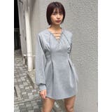 デザインレースアップミニワンピース | MURUA | 詳細画像14 