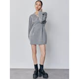 デザインレースアップミニワンピース | MURUA | 詳細画像6 